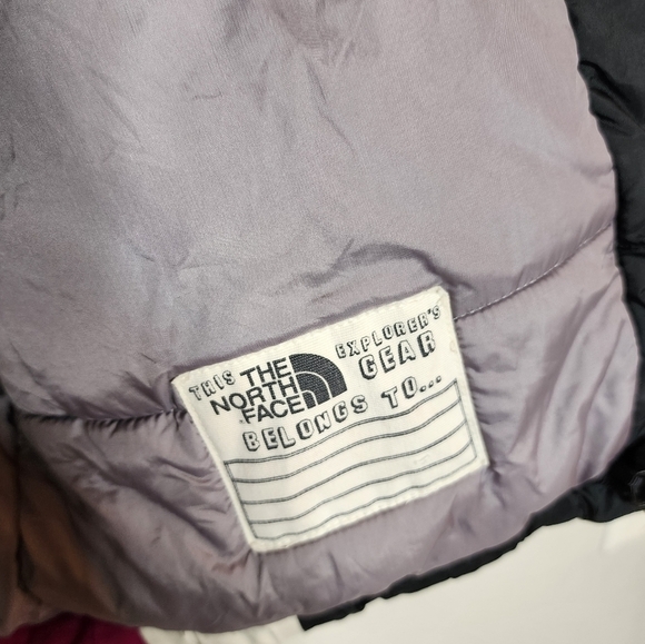 The North Face HyVent black fushia coat.  Kids size medium 10/12. - Picture 8 of 16